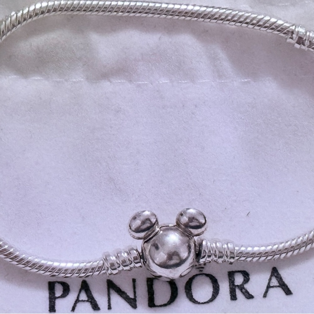 Pandora silver Disney charm bracelet